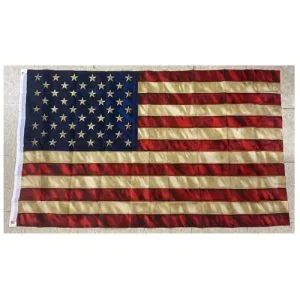 drapeau américain imprimé 152cm x 91cm tattered national usa flag