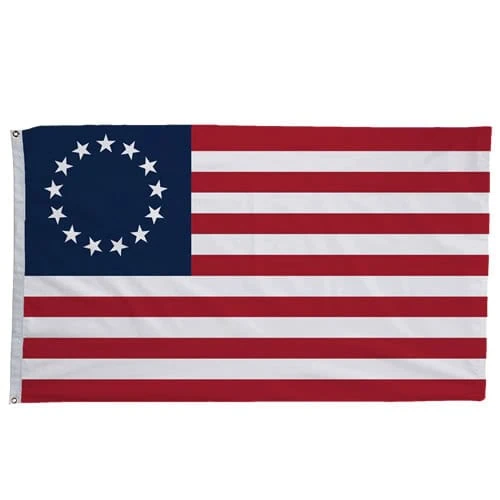 drapeau américain imprimé 152cm x 91cm betsy ross