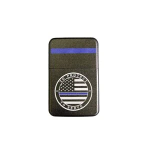 briquet tempête police blue line tribute
