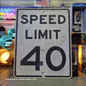 speed limit 50 mph 76x91cm xl panneau routier américain (copie)