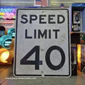 speed limit 50 mph 76x91cm xl panneau routier américain (copie)
