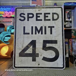 speed limit 40 mph 115x91cm xxl panneau routier américain (copie)