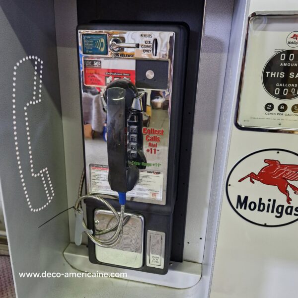 payphone vintage de rue américain authentique avec cabine provenance californie "brand new old stock" (copie)