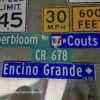 lot de 12 panneaux routiers américains prix doux!