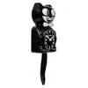 classic black kit cat klock noire