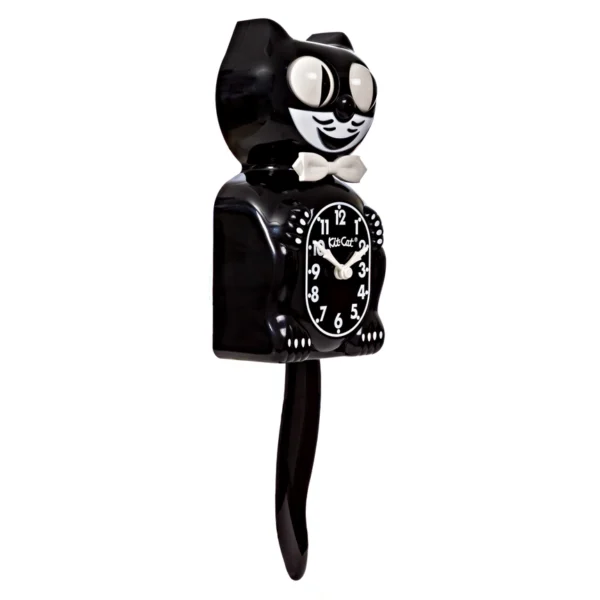 classic black kit cat klock noire