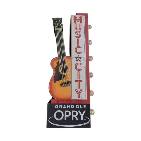 enseigne lumineuse avec ampoule à leds 2 faces grand ole opry