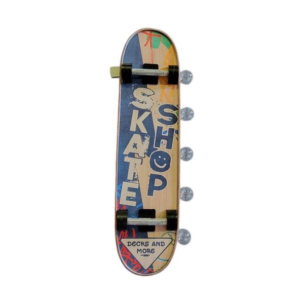enseigne lumineuse avec ampoule à leds 2 faces skate shop