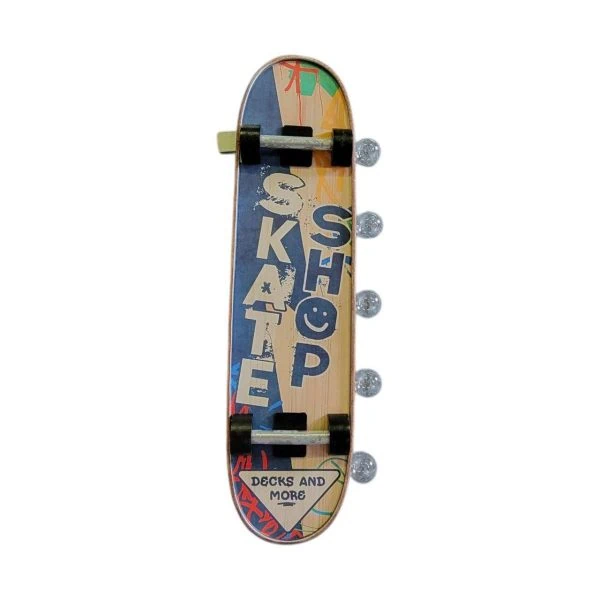 enseigne lumineuse avec ampoule à leds 2 faces skate shop