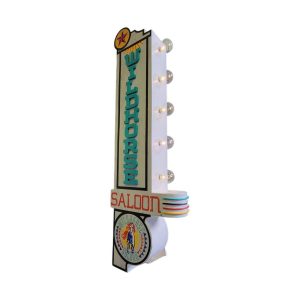 enseigne lumineuse avec ampoule à leds 2 faces wildhorse saloon