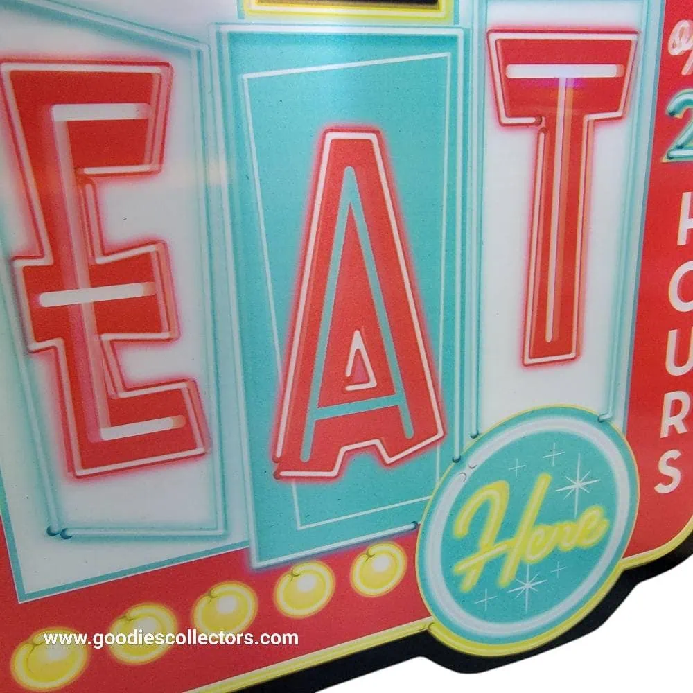 plaque murale a effet lenticulaire 3d ice cold beer here