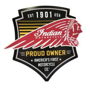 Plaque deco americaine Indian