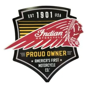 Plaque deco americaine Indian
