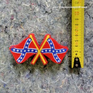 patche pour blouson de cuir ou veste jean battle flag confédérés (copie)