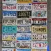 lot de plaques d'immatriculation des 50 etats américains collection complète #2 (copie)