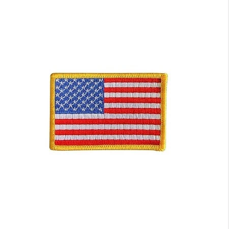 patche pour blouson de cuir ou veste jean usa flag