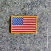 patche pour blouson de cuir ou veste jean usa flag