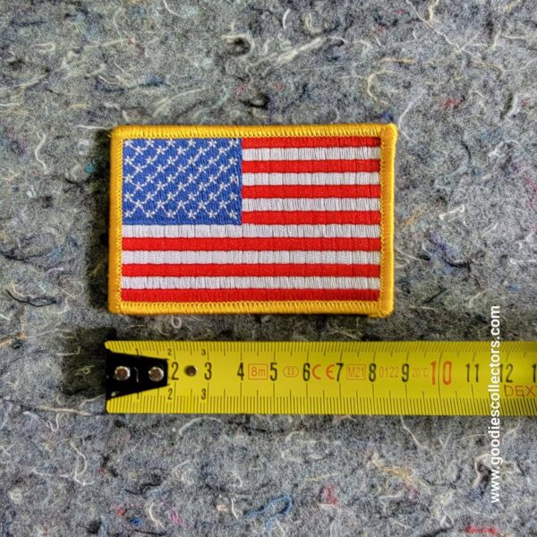 patche pour blouson de cuir ou veste jean usa flag