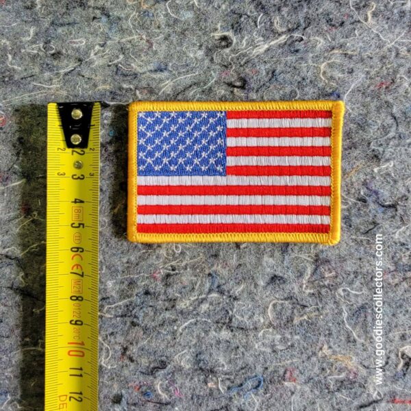 patche pour blouson de cuir ou veste jean usa flag