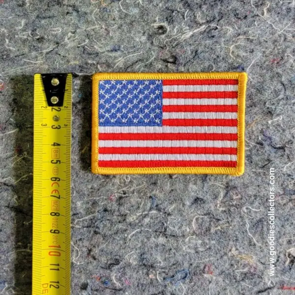 patche pour blouson de cuir ou veste jean usa flag