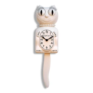 white lady kit cat klock