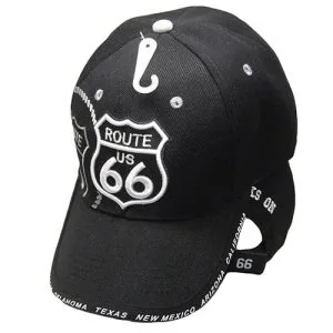 casquette de baseball rte 66 get your kicks state highway