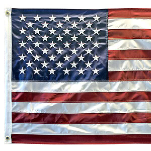 drapeau américain nylon coutures et étoiles brodées 305x457cm xxl drapeau américain nylon coutures et étoiles brodées 305x457cm xxl