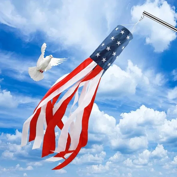 drapeau américain 152cm "chaussette vent"