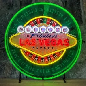 enseigne néon lumineuse décoration américaine drapeau usa (copie)