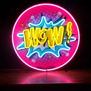 enseigne néon lumineuse décoration américaine bob's big boy restaurant (copie)