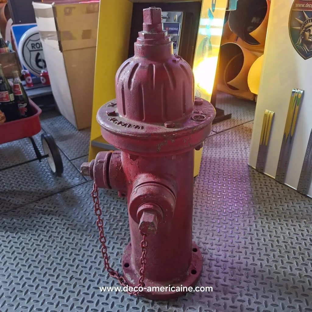 borne à incendie américaine authentique