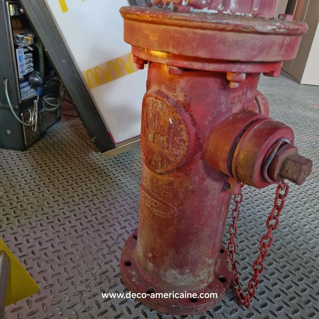 borne à incendie américaine authentique