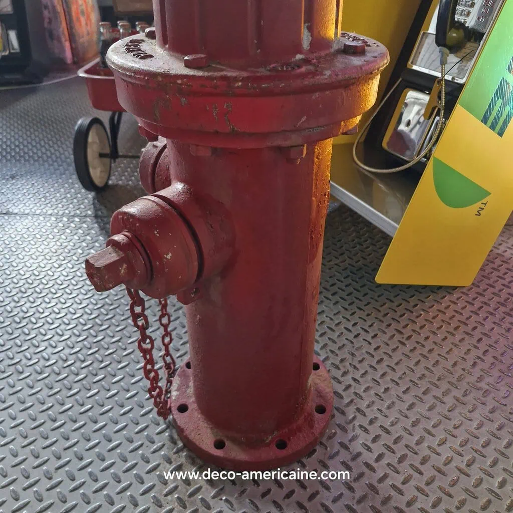 borne à incendie américaine authentique