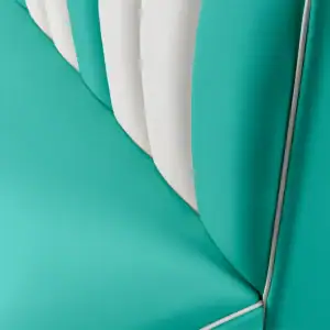 banquette de diner américain bi colore 1 place 70cm