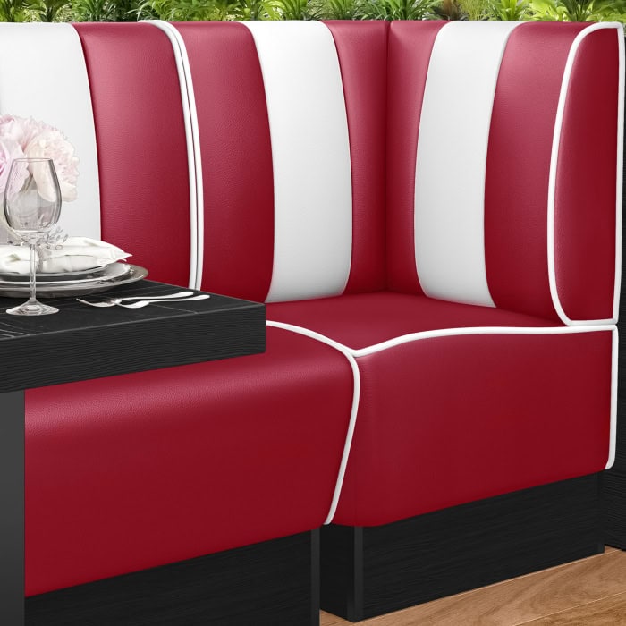 banquette de diner américain avec socle inox (3 coloris disponibles et 6 largeurs disponibles) (copie)