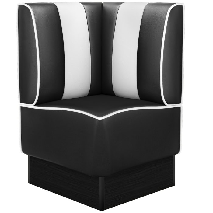 banquette de diner américain avec socle inox (3 coloris disponibles et 6 largeurs disponibles) (copie)