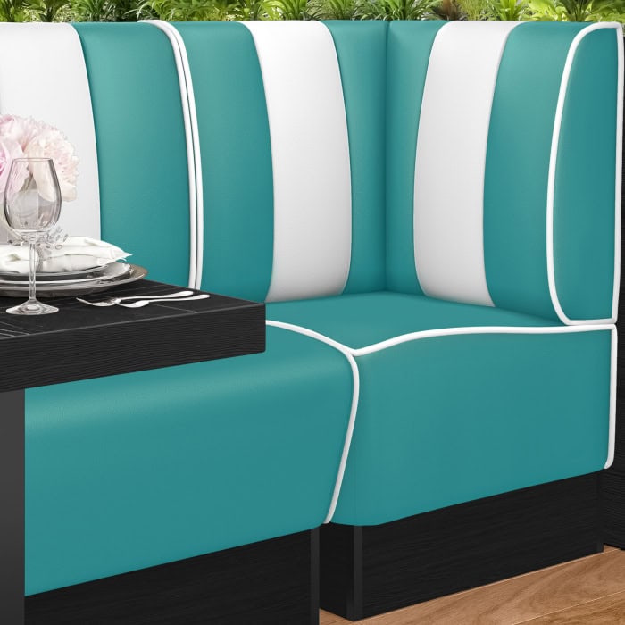banquette de diner américain avec socle inox (3 coloris disponibles et 6 largeurs disponibles) (copie)
