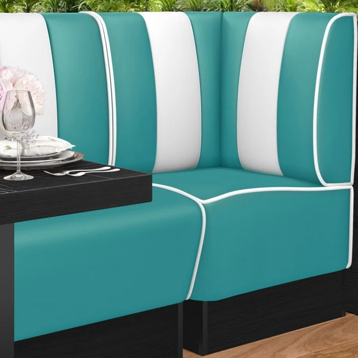 banquette de diner américain avec socle inox (3 coloris disponibles et 6 largeurs disponibles) (copie)