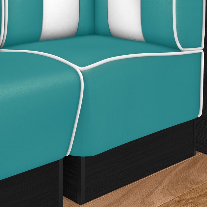 banquette de diner américain avec socle inox (3 coloris disponibles et 6 largeurs disponibles) (copie)