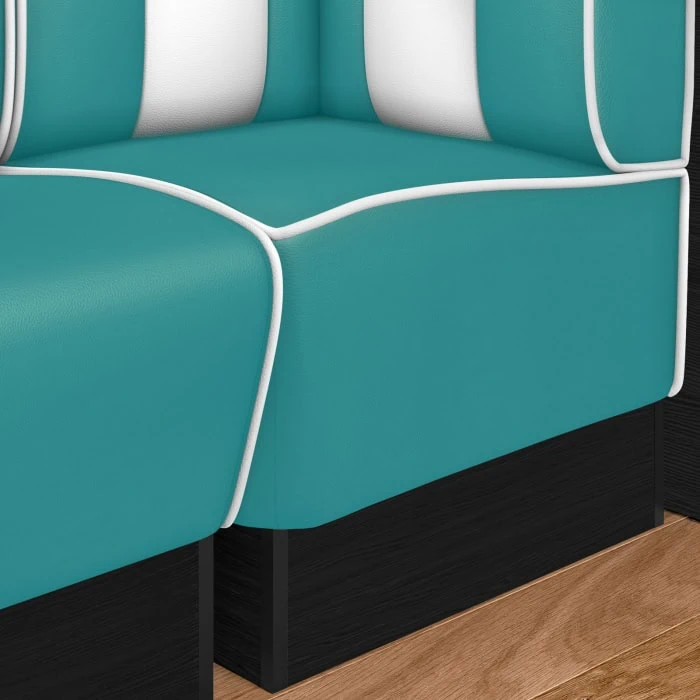 banquette de diner américain avec socle inox (3 coloris disponibles et 6 largeurs disponibles) (copie)
