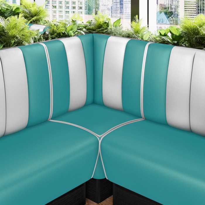 banquette de diner américain avec socle inox (3 coloris disponibles et 6 largeurs disponibles) (copie)