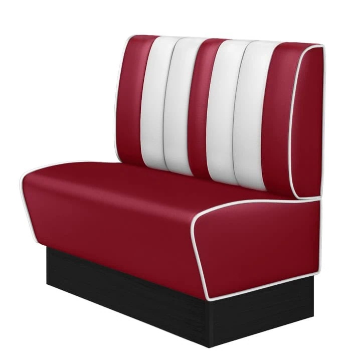 banquette de diner américain avec socle inox (3 coloris disponibles et 6 largeurs disponibles) (copie)
