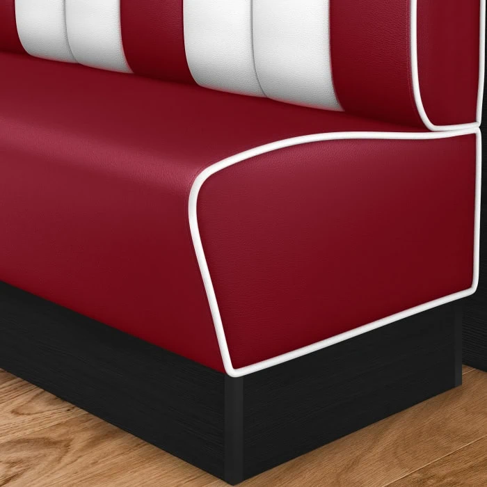 banquette de diner américain avec socle inox (3 coloris disponibles et 6 largeurs disponibles) (copie)