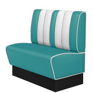 banquette de diner américain avec socle inox (3 coloris disponibles et 6 largeurs disponibles) (copie)