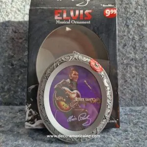 elvis presley collection décoration de noël ornement musical by santa's best