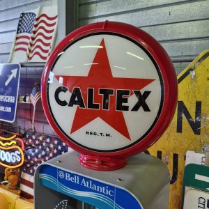 lot globe de pompe à essence et plaque émaillée 30cm route 66 (copie)