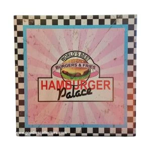 plateau de table 70cm x70 cm hamburger palace qualité pro
