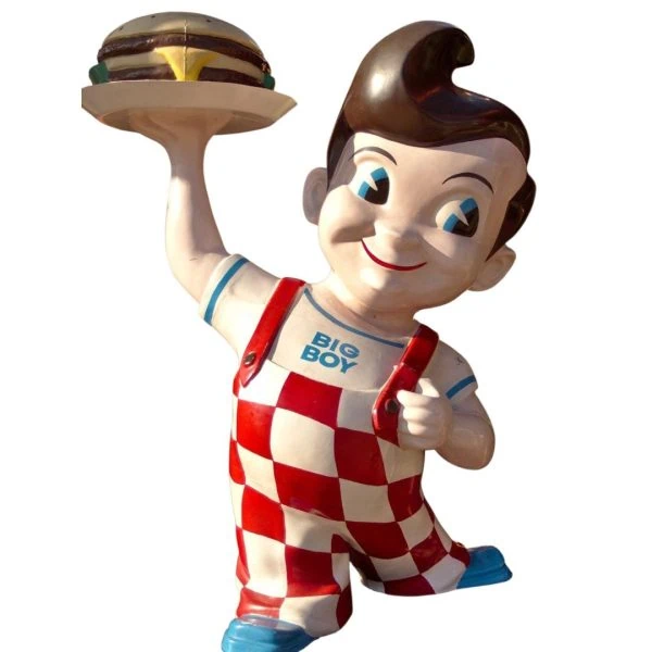 1956 big boy statue original west coast version a