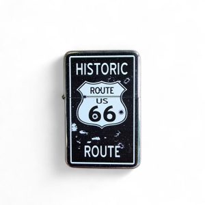 briquet tempête drapeau américain avec ses étoiles et ses bandes rouges et blanches