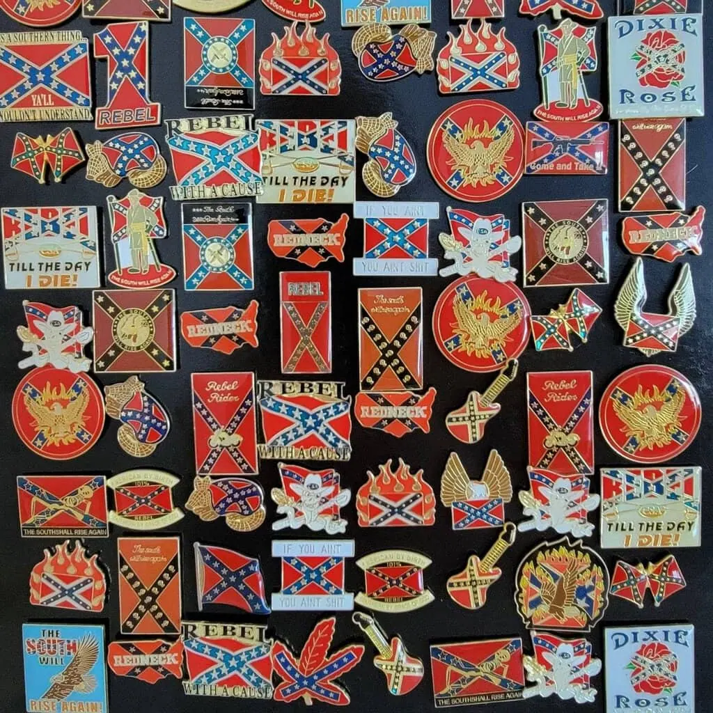 pin's pour chapeau, casquette, blouson en cuir ou tissu lot de 72 (1€50 pièce ht) thématique usa flag (copie)